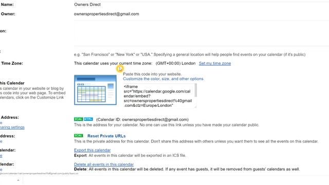 iCAL Feed Example смотреть онлайн
