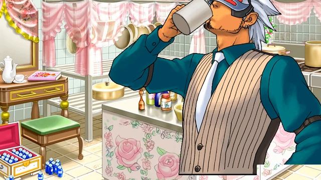 3 пацана готовят блины(ace Attorney)