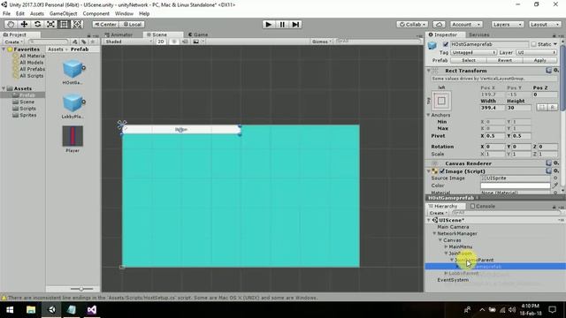 10. Unity Multiplayer Tutorial (UNET Lobby Manager) смотреть онлайн