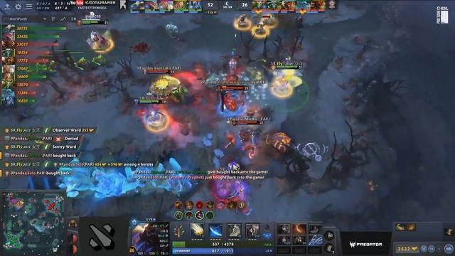 9PANDAS vs SHOPIFY REBELLION - PERFECT PERFORMANCE - DREAMLEAGUE SEASON 21 смотреть онлайн