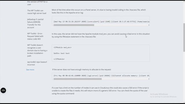 How To Fix Http Error 500 In cPanel Tutorial смотреть онлайн
