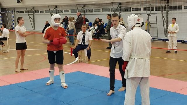 2023.03.03 Воткинск Баженов Юрий 1 бой