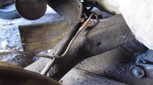 Ремонт тормозной трубки.