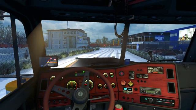 Freightliner Classic XL (BSA Revision) - Winter Mod | Euro Truck Simulator 2 1.39 - Gameplay ETS2 смотреть онлайн