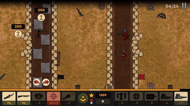 Chillin' in the Trenches! - Stickman Trenches by BaronVonGames смотреть онлайн