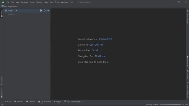 How to create new project in Android Studio || creating new project. смотреть онлайн