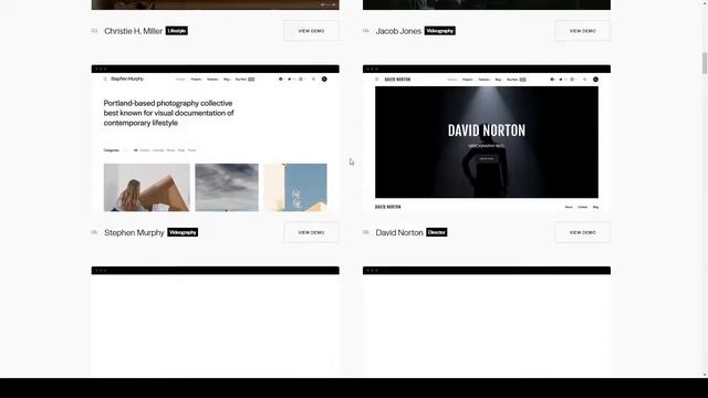 Astia - Minimal Portfolio WordPress Theme for Photographers experimental clean смотреть онлайн