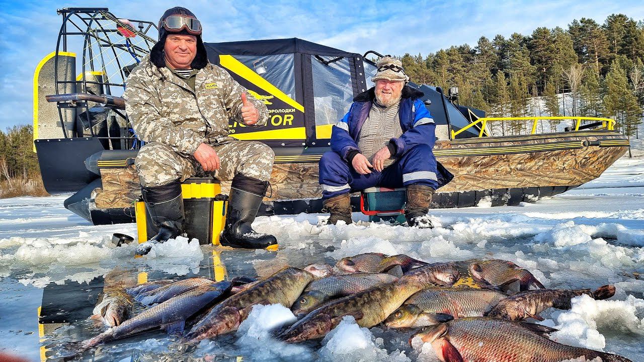 РЫБАЛКА С ОТШЕЛЬНИКОМ! ЗАБРАЛИСЬ В САМУЮ ДИКУЮ ТАЙГУ на аэролодке с поддувом Raptor X-air смотреть онлайн