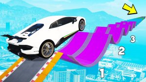 НОВОЕ ШОУ! КАК ДАЛЕКО ПРОЕДЕТ ЧИТ ТАЧКА В ГТА 5! ВОЛНИСТАЯ ДОРОГА В GTA 5! ГТА 5 МОДЫ!