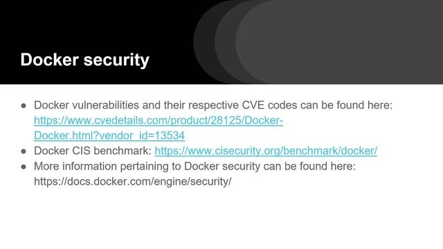 Auditing Docker Security смотреть онлайн