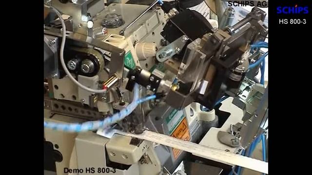 SCHIPS HS 800-3 Label Dispenser For Sew In Labels On Top Of The Fabrics