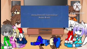 |paw patrol react to to there all dead game theory |no hate this was too llony