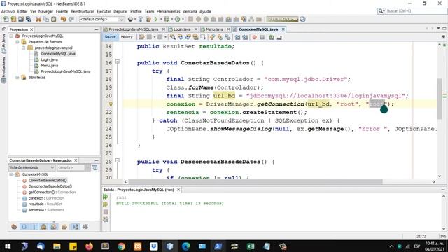 ? USUARIO y CONTRASEÑA en Java con base de datos MySQL Muy Fácil | INICIAR SESIÓN en Java & MySQL ✅ смотреть онлайн