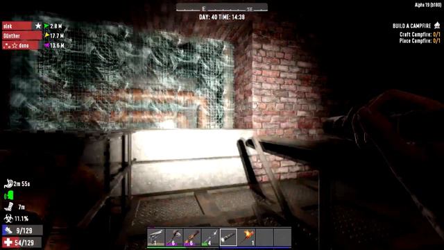 7 days to die - Vi flyttar till ett större hus med skit stor grotta!!!! смотреть онлайн