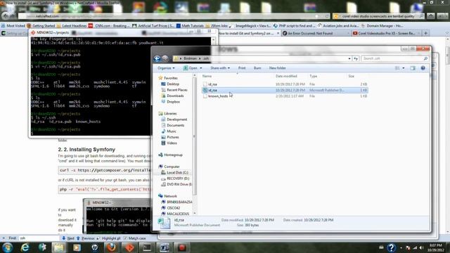 Windows 7 Project Checkouts with git смотреть онлайн