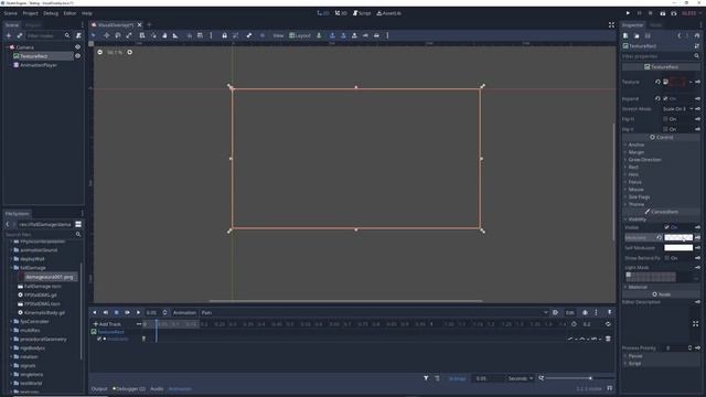 On Screen Visual Effects (Damage) In Godot смотреть онлайн