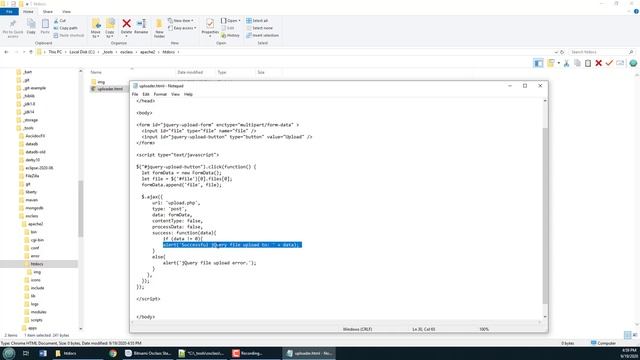 jQuery File Upload Example смотреть онлайн