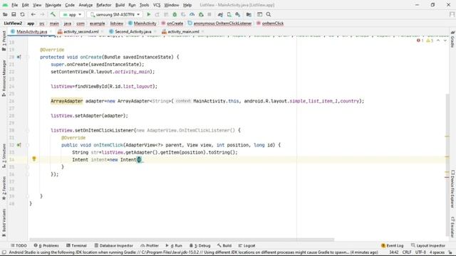 How to Send data by items position from ListView to Another Activity|Learning Bot| смотреть онлайн