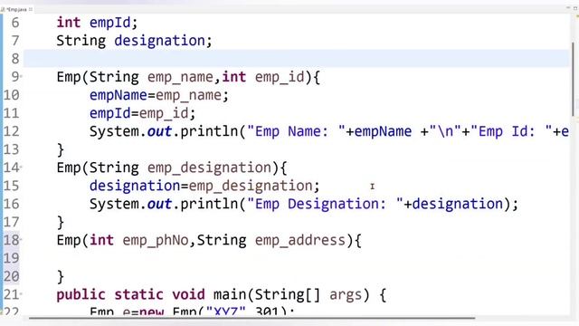 Constructor Chaining in java | Java for Beginners смотреть онлайн