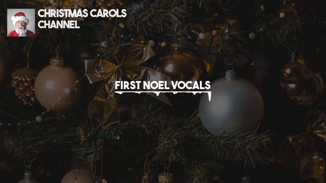 Christmas Song | First Noel Vocals | No Copyright Xmas Music 2019 For Youtube Videos смотреть онлайн