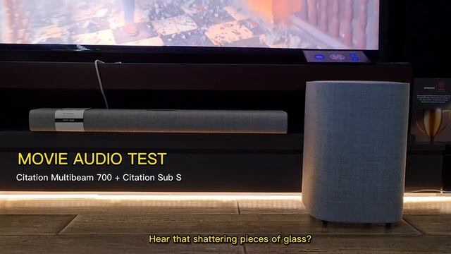 Harman Kardon Multi Beam 700 + Citation Sub S - Sound / Bass test ? смотреть онлайн