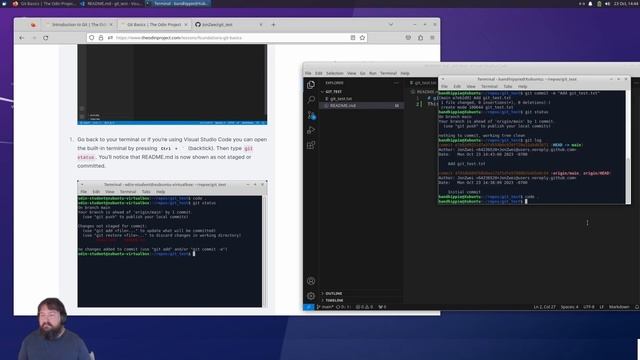 Follow along my journey with the Odin Project | learning Git смотреть онлайн