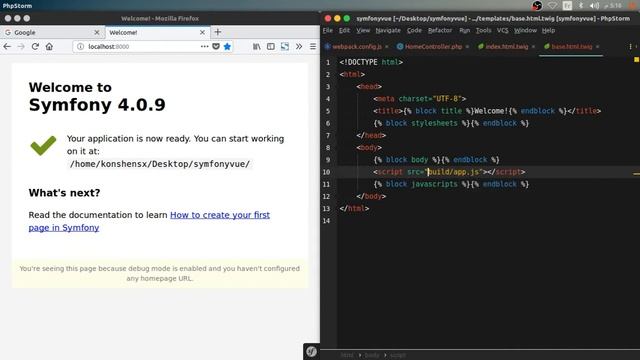 Symfony and Vue js: Installing and setting up the project (Outdated Read Desc) смотреть онлайн