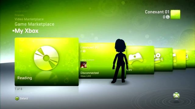 Xbox 360 NXE Dashboard (Dash 2.0.7371) смотреть онлайн