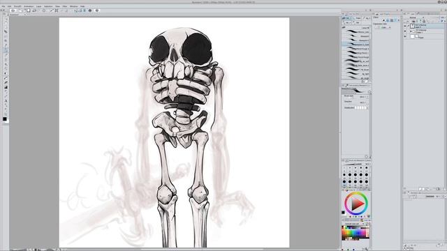 Lost Bear Studios ARNOLD'S DILEMMA Timelapse Character Design смотреть онлайн