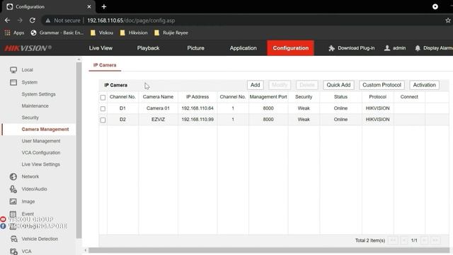 HOW TO: add Ezviz camera into Hikvision NVR смотреть онлайн