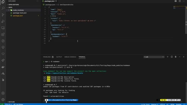 #3 Why & What are Dependencies | Nodejs | Hindi смотреть онлайн