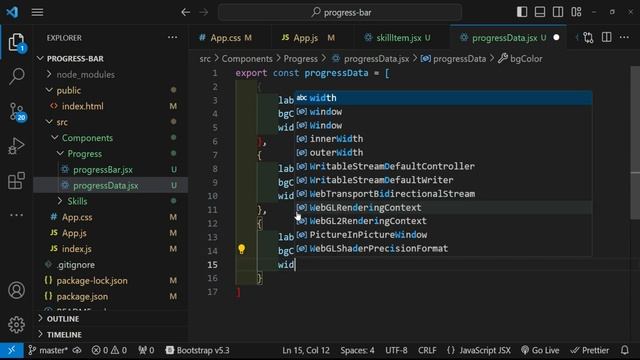 How To Make Progress Bar With React JS | Reactjs Progress Bar смотреть онлайн