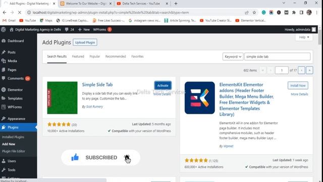 How To Add A Custom Side Tab On The WordPress Website In 2022 смотреть онлайн