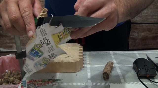 Сталь 65х15 тест на удержание РК Нож НР-43. смотреть онлайн