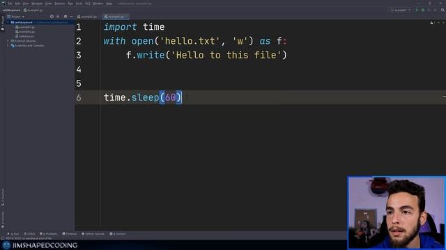 Python Context Managers | The with Keyword смотреть онлайн