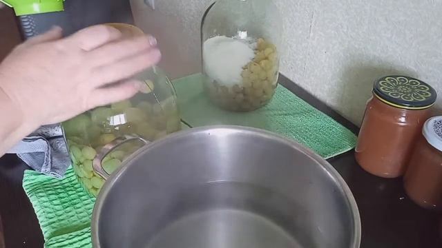 Компот из винограда на зиму - последняя моя заготовка смотреть онлайн