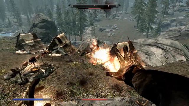 Skyrim Tutorial: How to Level up Destruction, Restoration, and Archery to Level 100 смотреть онлайн
