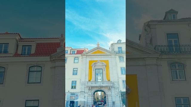 Exploring the beautiful capital of Portugal - Lisbon| The streets of Lisbon #shorts смотреть онлайн