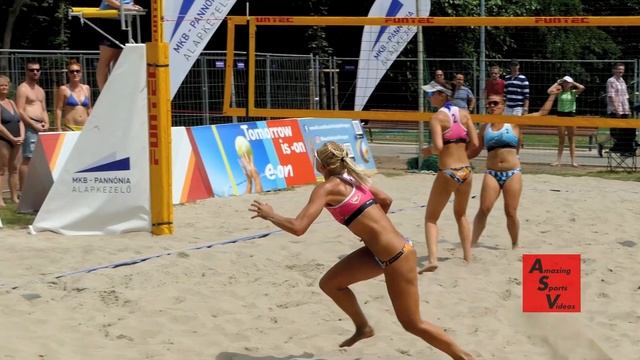 INSANE Beach Volleyball Rally смотреть онлайн