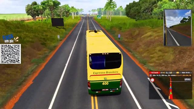 ETS 2 1.48 | Marcopolo Paradiso G6 1200 | Mapa Eldorado PRO смотреть онлайн