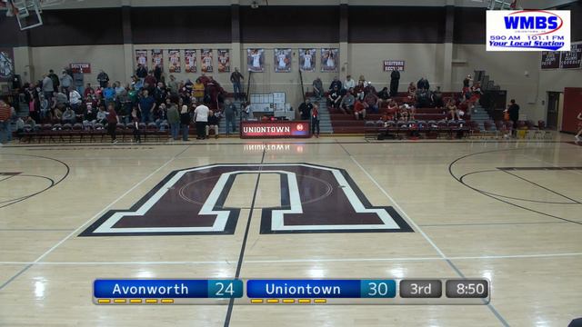 PIAA High School Boys Basketball Play In Game 3rd Place Avonworth at Uniontown 2/27/24 смотреть онлайн