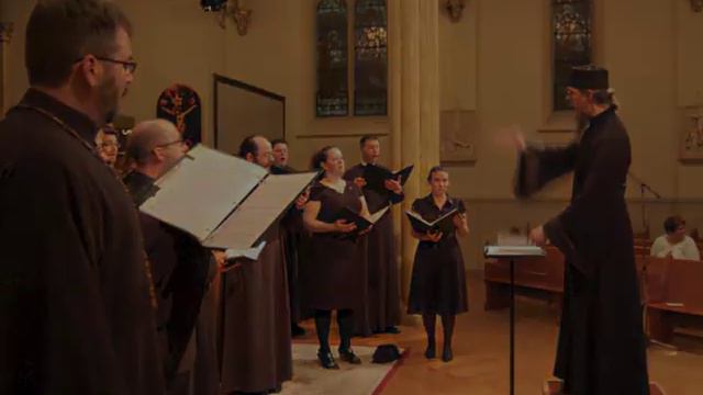 St. Vladimir's Seminary Chorale: Spaseniye sodelal (Salvation is created) смотреть онлайн