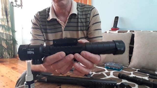 МР-512-установка оптического прицела. смотреть онлайн