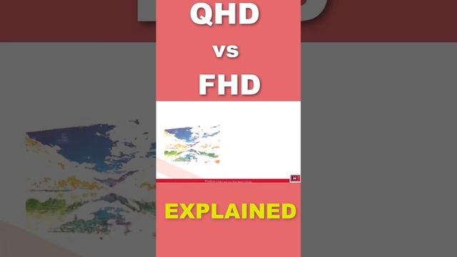 FHD vs QHD TV Explained in seconds смотреть онлайн
