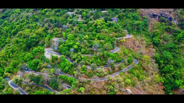 Opposite Side of 70 Hairpins Bends | Aerial Shots | Kolli Hills 70 Hairpin Bends смотреть онлайн