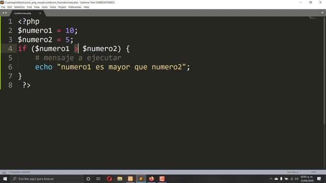 Curso PHP 7 Y MYSQL / Condicional IF, ELSE Y ELSEIF смотреть онлайн
