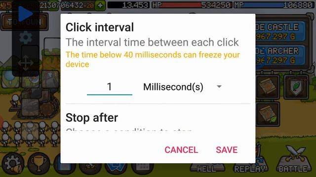 Auto Clicker on mobile doesnt work on grow castle смотреть онлайн