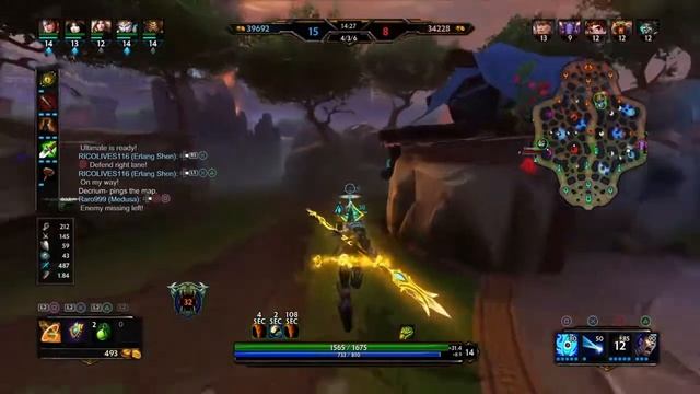 SMITE Platinum Ranked Conquest Erlang Shen Full Auto Build 12 Kills 26 Thousand Damage! смотреть онлайн