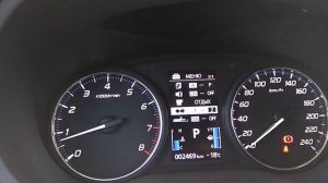 меню настроек MMC Outlander 2017