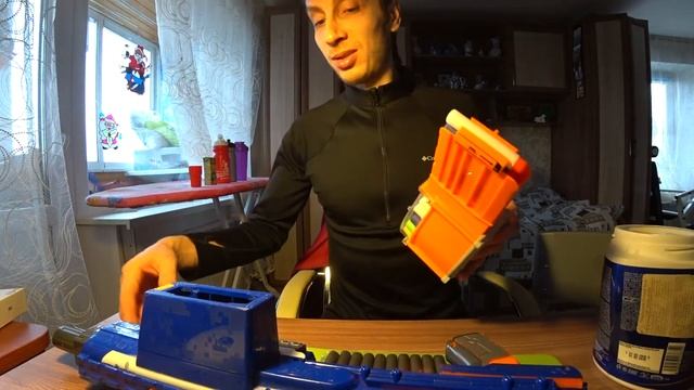 Nerf Rampage, Nerf FireStrike, Nerf ZombieStrike SledgeFire, обзор бластеров, Нерф Батл.